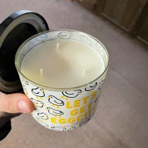 Bath and Body Works 3 wick Candle- Lets Get Eggcited